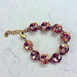 Stella & Dot Amelie Peach Bracelet